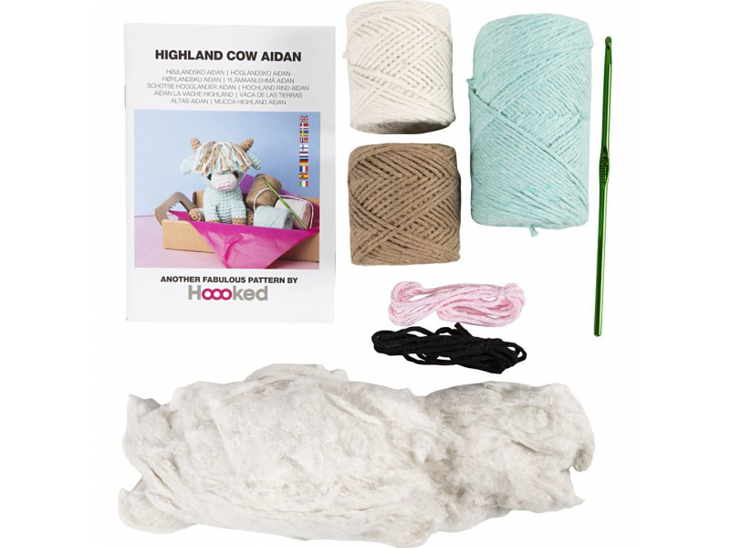 Sada na háčkování Amigurumi kravička