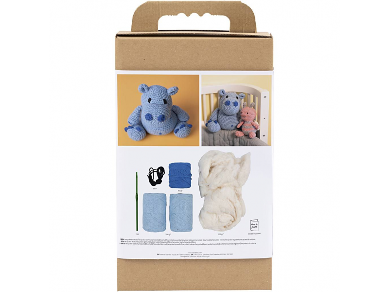 Sada na háčkování Amigurumi hroch