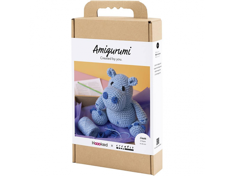 Sada na háčkování Amigurumi hroch