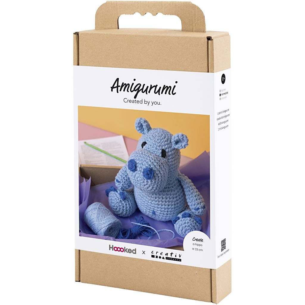 Sada na háčkování Amigurumi hroch