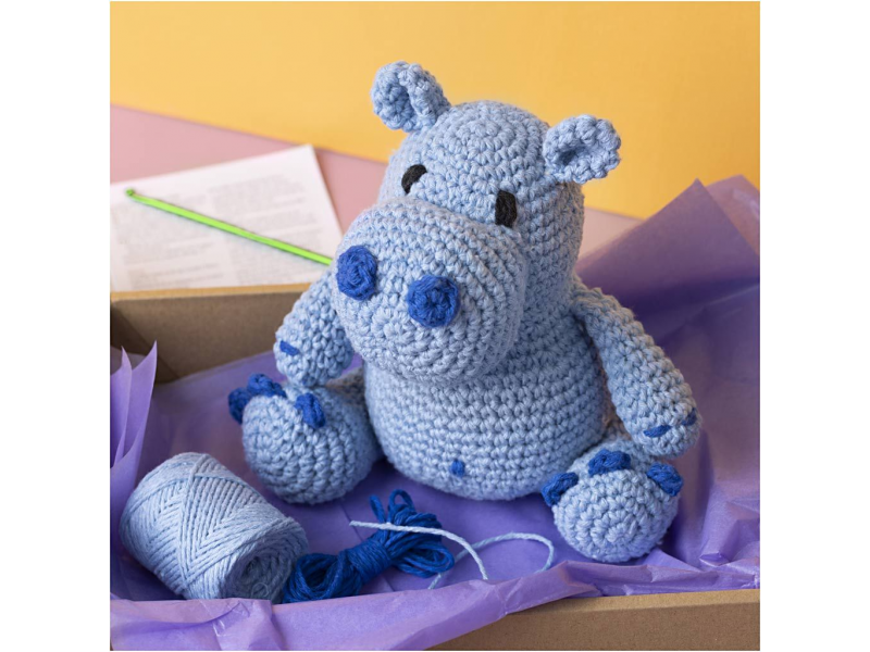 Sada na háčkování Amigurumi hroch