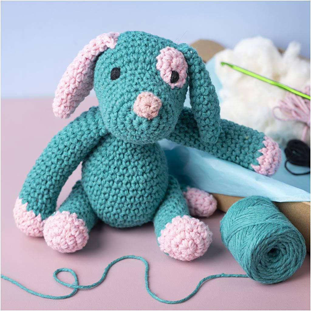 Sada na háčkování Amigurumi pejsek