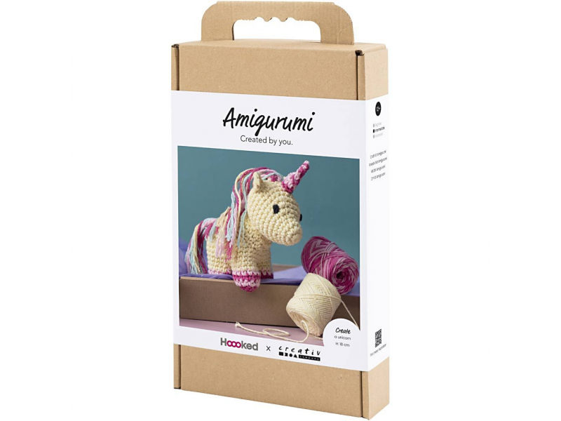 Sada na háčkování Amigurumi jednorožec