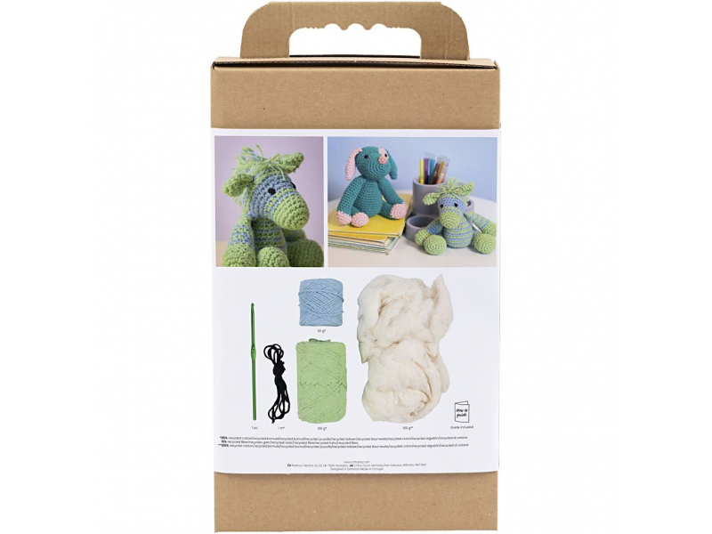 Sada na háčkování Amigurumi zebra