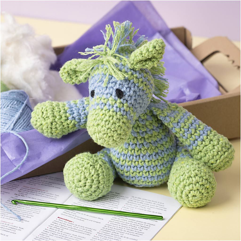 Sada na háčkování Amigurumi zebra