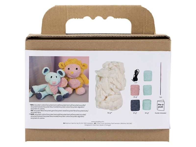 Sada na háčkování Amigurumi myška