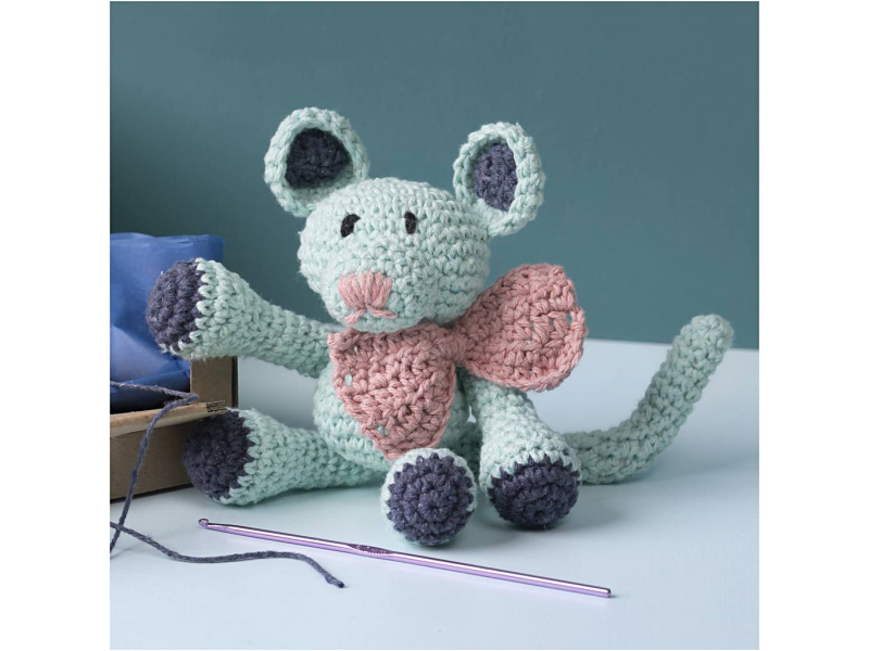 Sada na háčkování Amigurumi myška