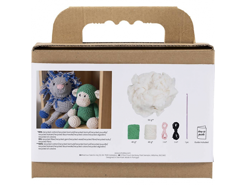 Sada na háčkování Amigurumi opička