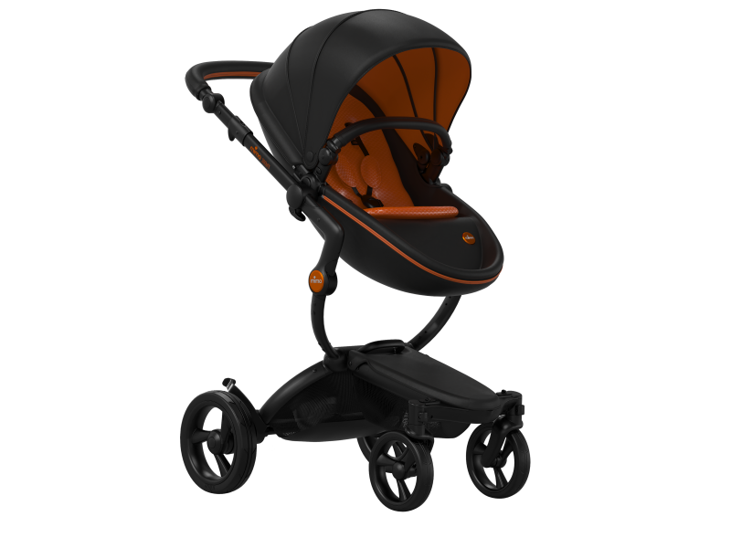 Mima Xari kočárek REBEL Black Orange 2019
