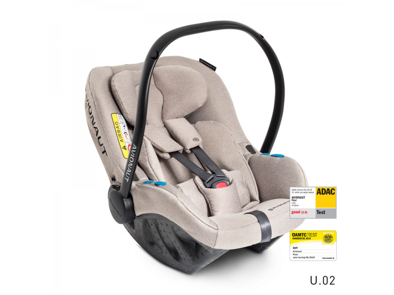 Avionaut Autosedačka PIXEL (45-86cm, 0-13kg) 2019 Beige Melange