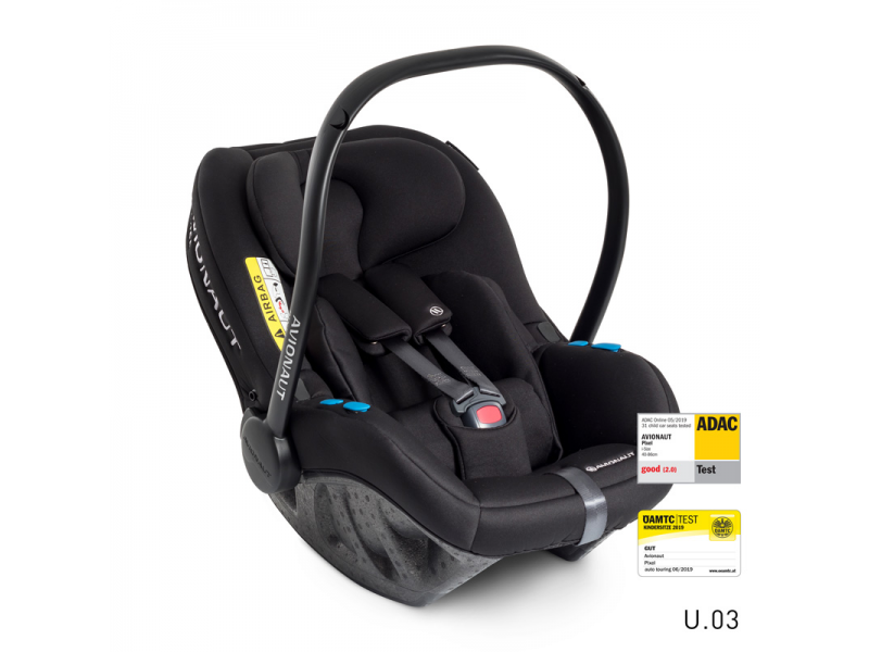 Avionaut Autosedačka PIXEL (45-86cm, 0-13kg) 2019 Berlin Black