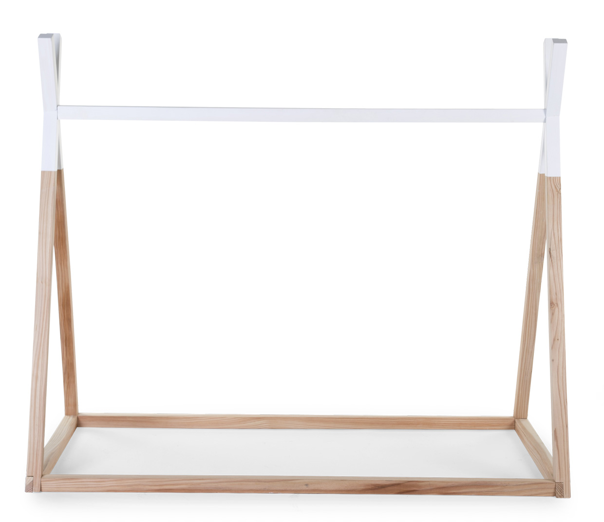 Postel Tipi stan konstrukce Natural White 70x140cm