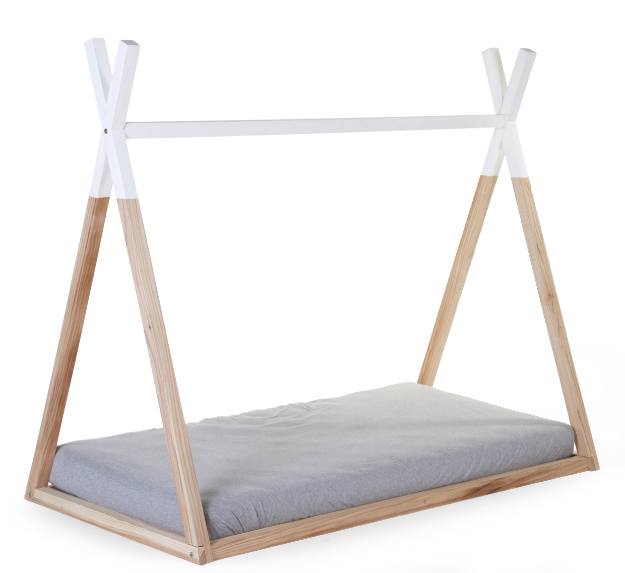 Postel Tipi stan konstrukce Natural White 70x140cm