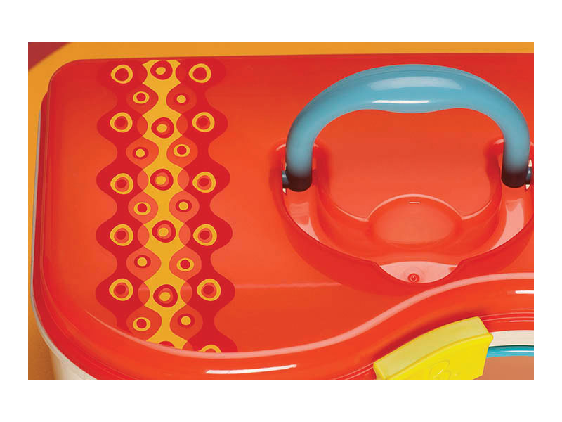 Kufřík Dr. Doctor červený