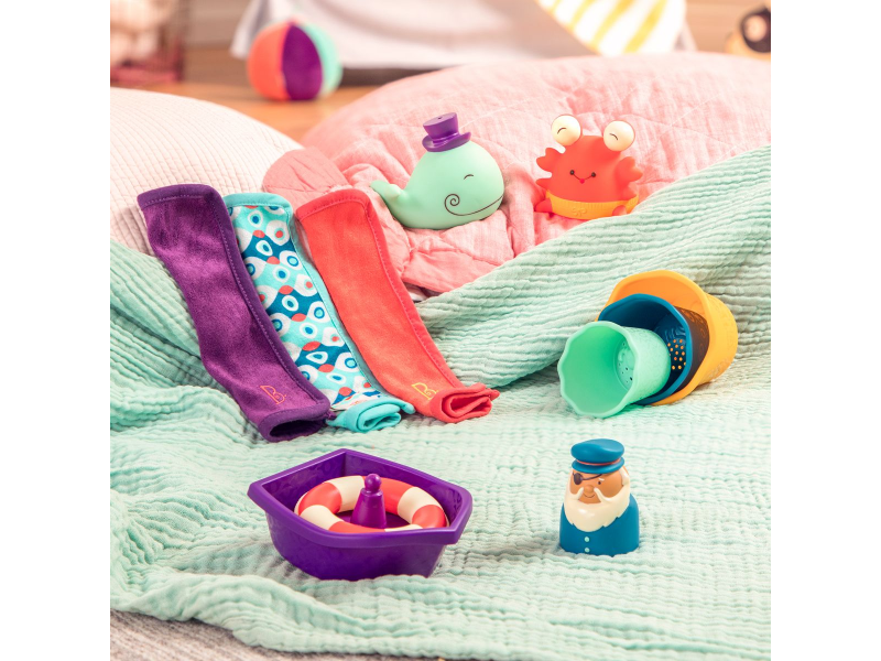 Sada hraček do koupele Wee B. Splashy
