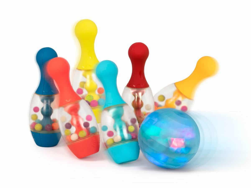 Bowling sada se svítící koulí