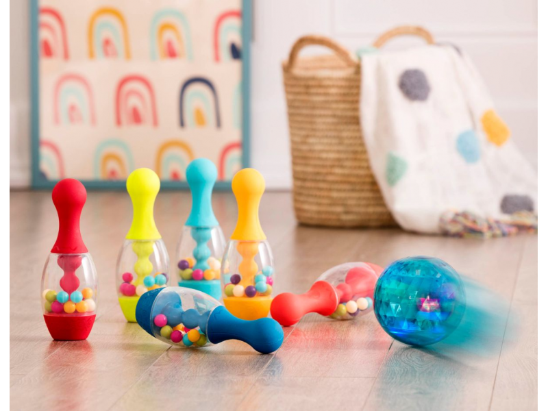 Bowling sada se svítící koulí