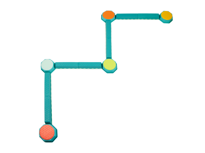 Překážková dráha se stupínky Balance & Build
