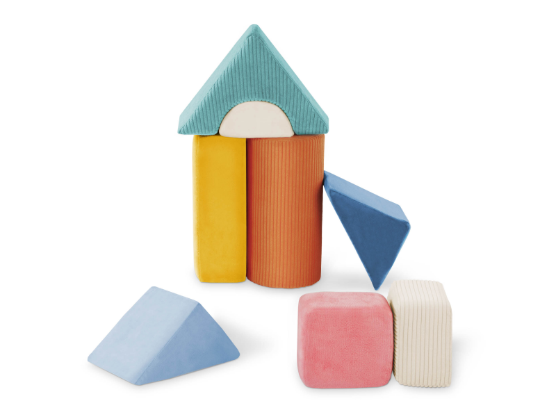 Textilní pěnové tvary Tumble-y Towers