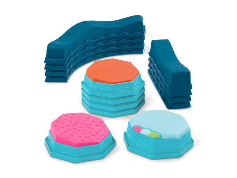 Překážková dráha se stupínky hudební Balance & Groove