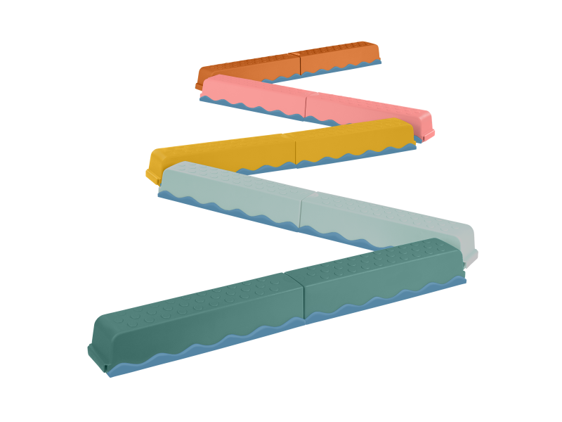 Překážková dráha Balance & Hop 10 ks