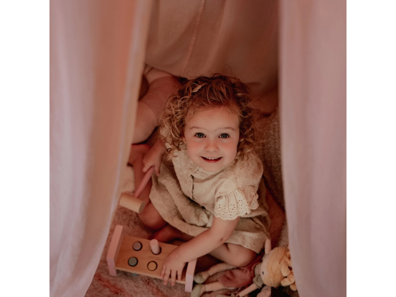 Nebesa nad postýlku mušelín Pure Blossom