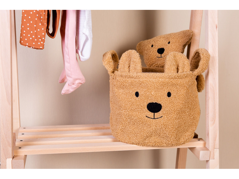 Koš na hračky Teddy Beige 25x20x20 cm
