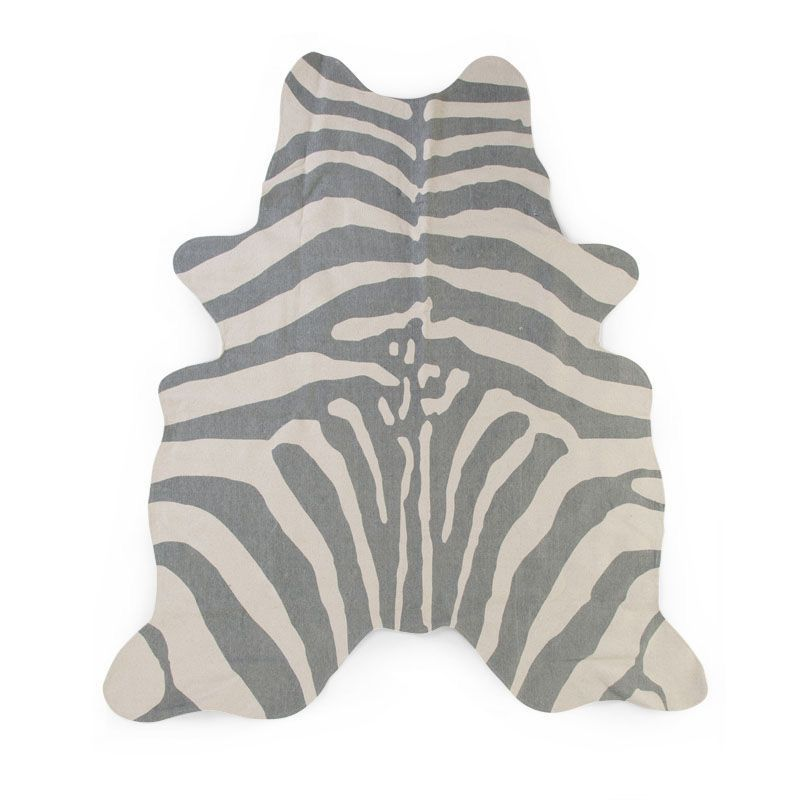 Koberec Zebra šedý 145x160 cm