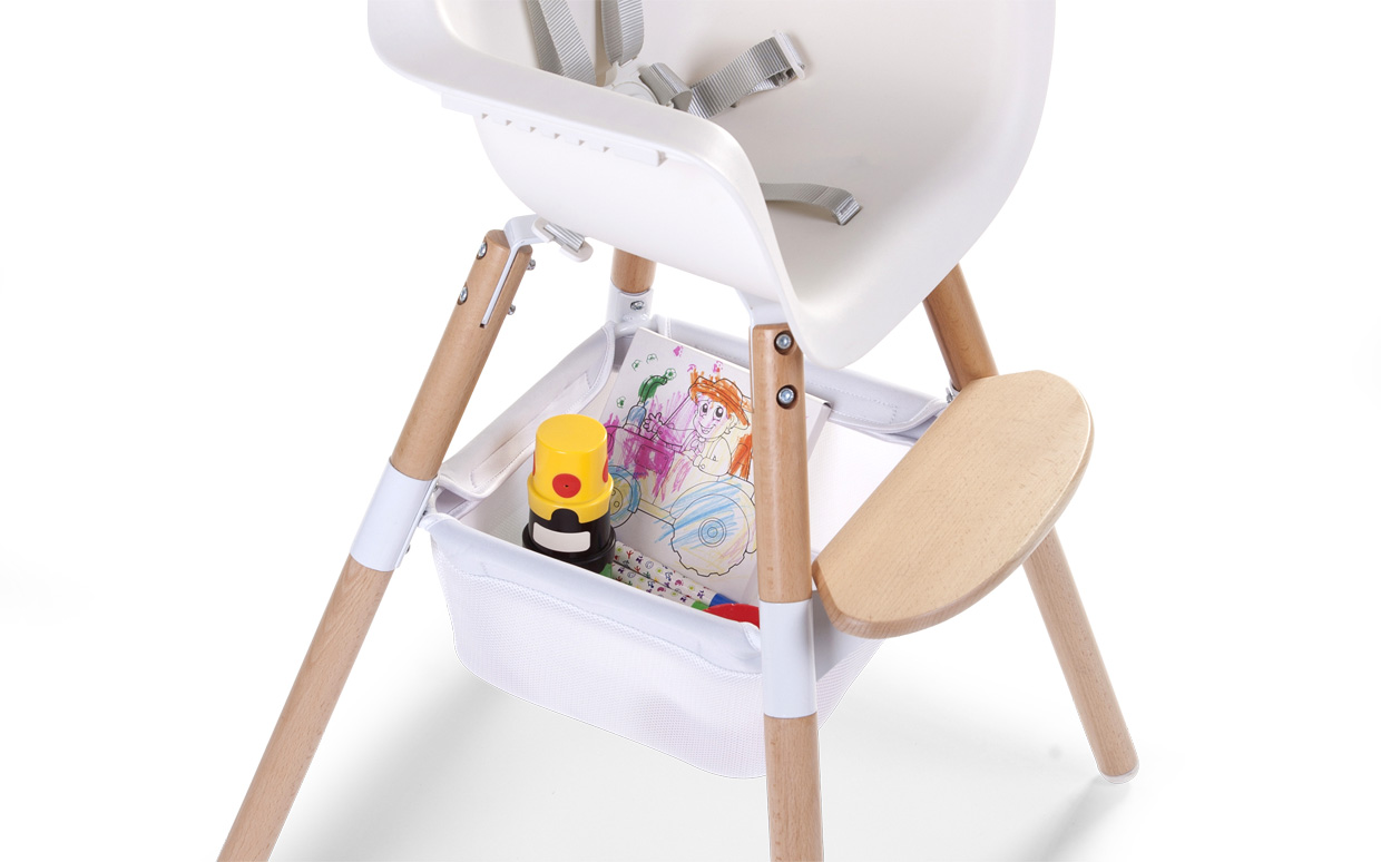 Košík pod židličku Evolu 2 White