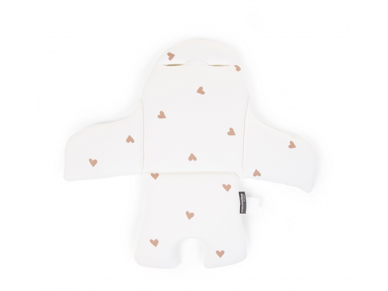 Sedací podložka do židličky Evolu Jersey Hearts