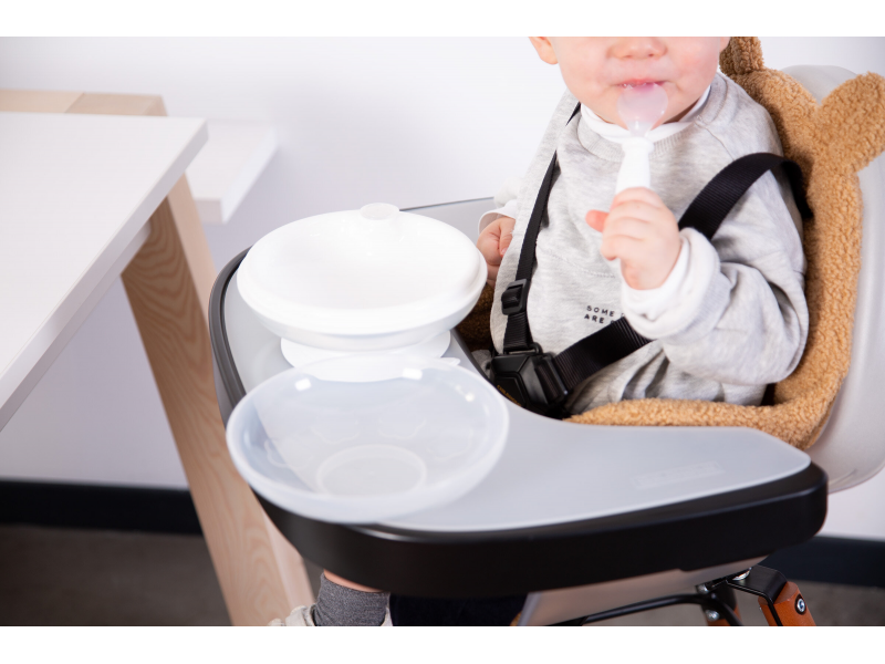 Pult k židličce Evolu ABS Black + silikonové prostírání