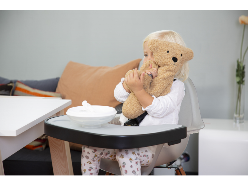 Pult k židličce Evolu ABS Black + silikonové prostírání