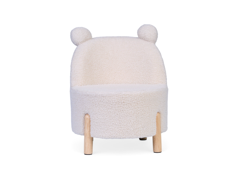Křeslo dětské Teddy Off White