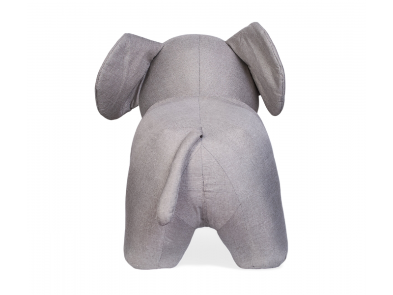 Slon textilní stojící Grey