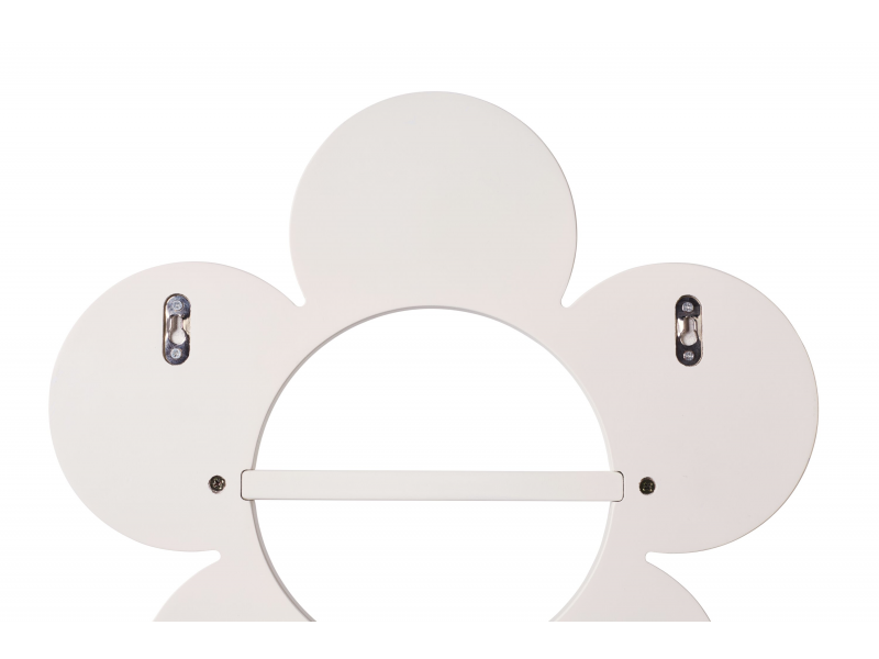 Polička na stěnu Květina