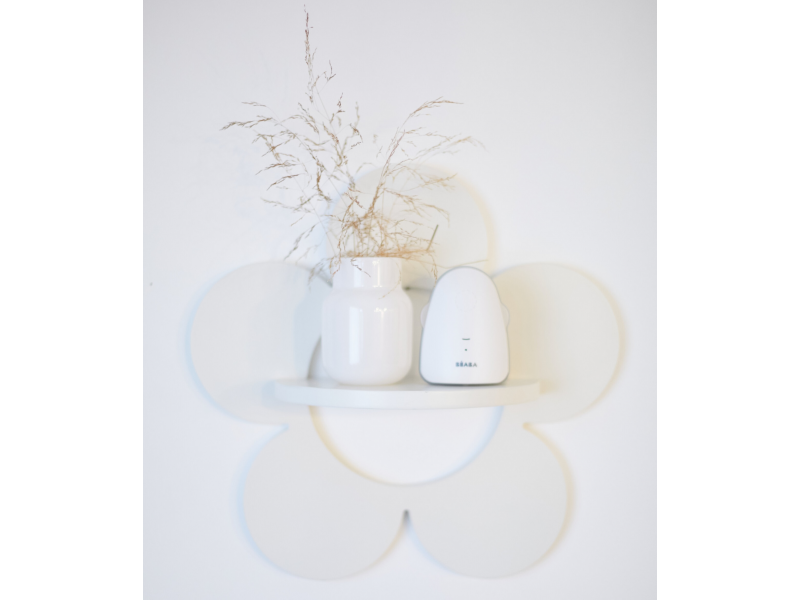 Polička na stěnu Květina