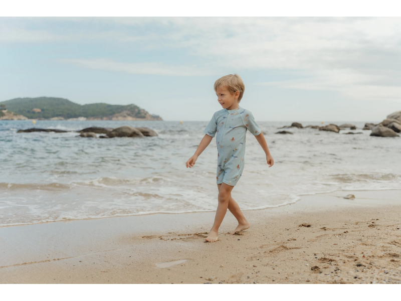 Plavky krátký rukáv Ocean Friends vel. 86/92