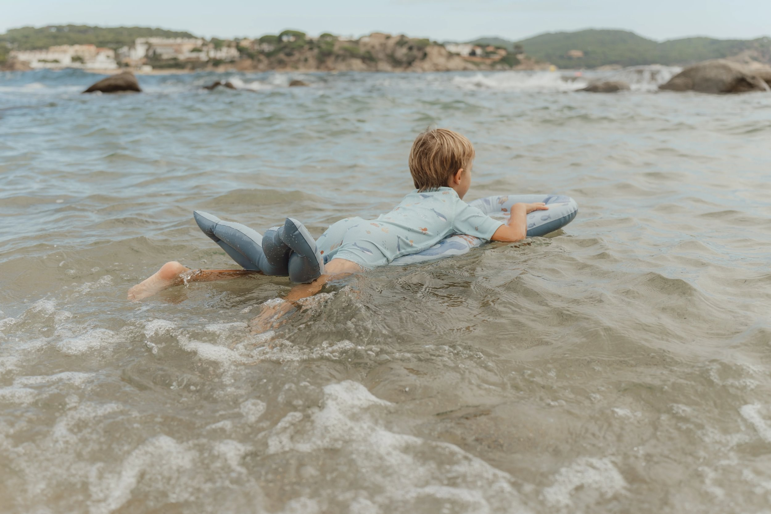 Plavky krátký rukáv Ocean Friends vel. 86/92