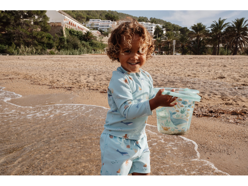 Plavecké triko dlouhý rukáv Ocean Friends vel. 74/80