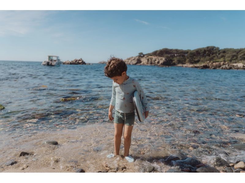 Plavecké triko dlouhý rukáv Ocean Friends vel. 86/92