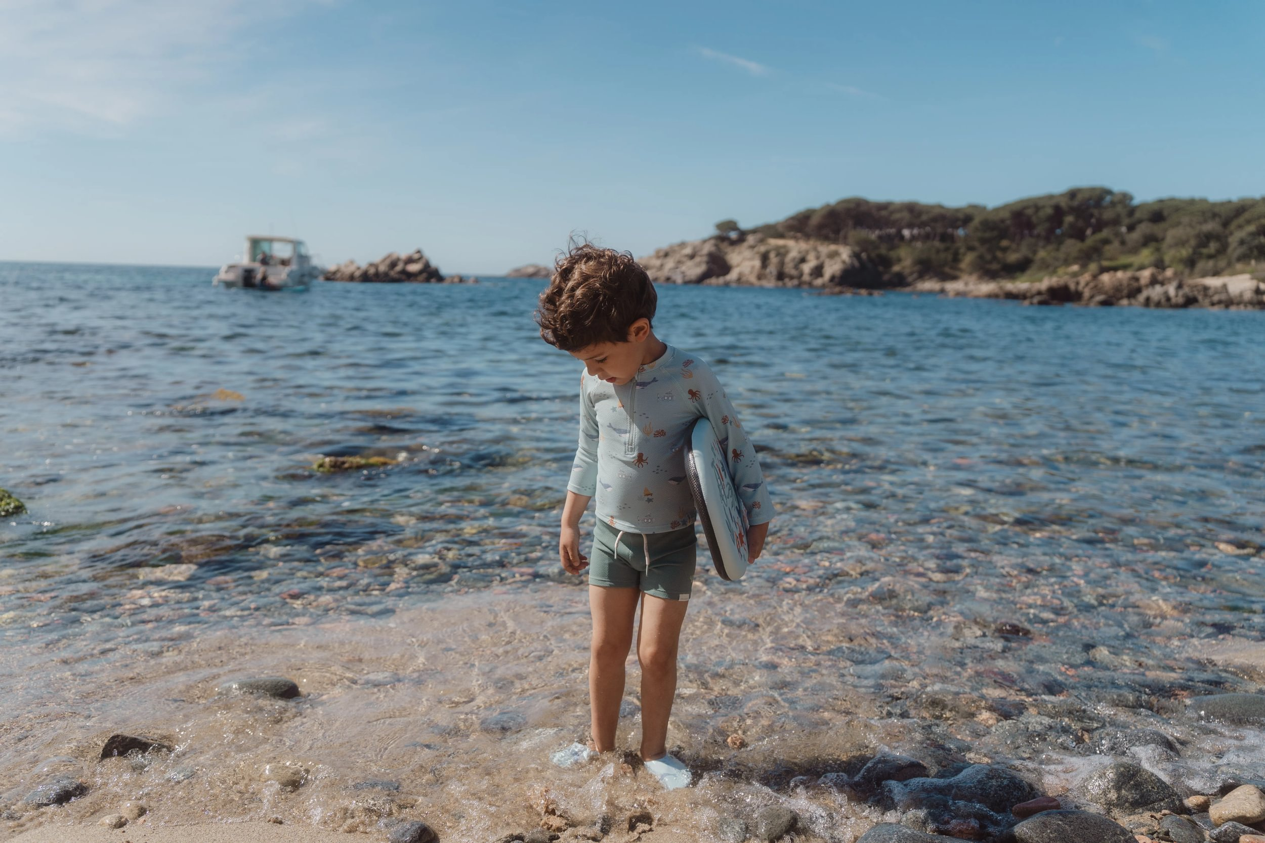 Plavecké triko dlouhý rukáv Ocean Friends vel. 86/92