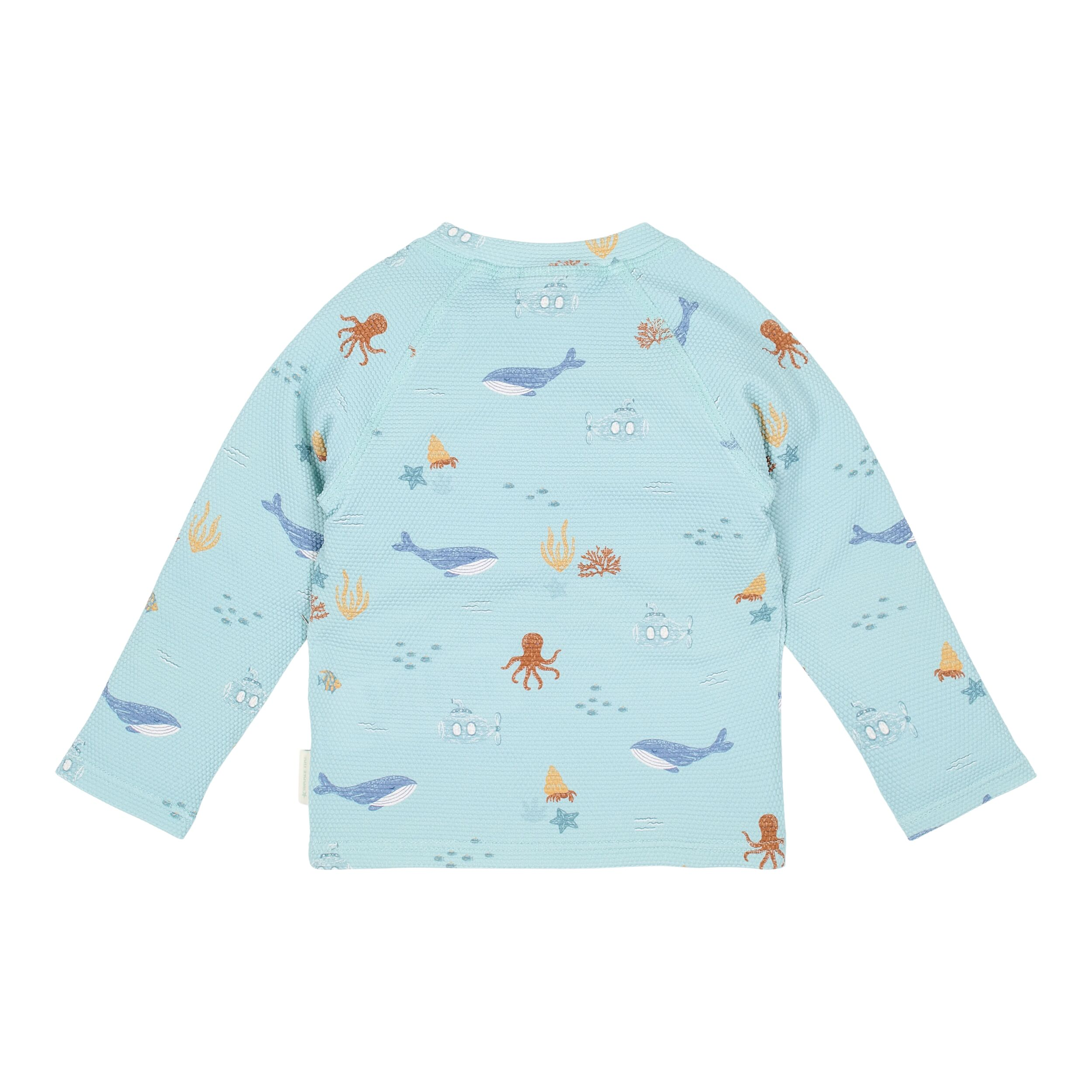 Plavecké triko dlouhý rukáv Ocean Friends vel. 98/104