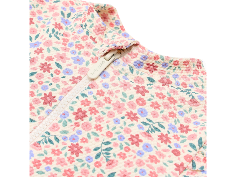 Plavecké triko krátký rukáv Dreamy Flowerfield vel. 98/104