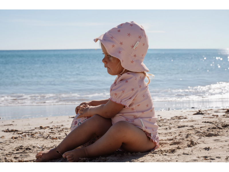 Plavecké triko krátký rukáv Dreamy Seashells vel. 62/68