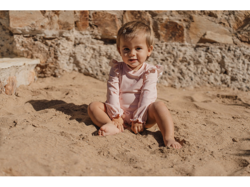 Plavky dlouhý rukáv Dreamy Seashells vel. 74/80