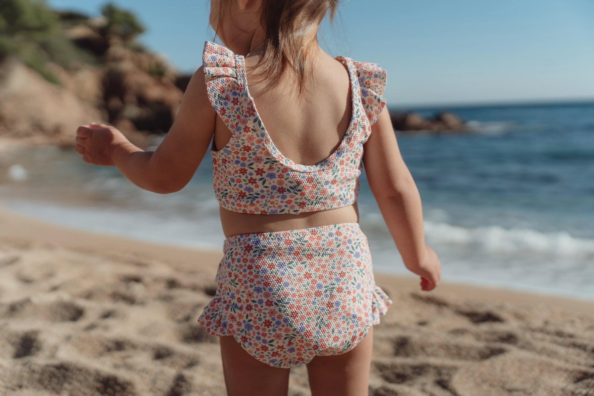 Plavky bikiny Dreamy Flowerfield vel. 98/104