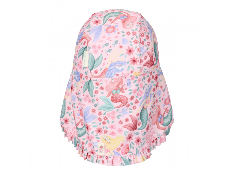 Plážová kšiltovka s ochranou krku Dreamy Mermaid vel. 3