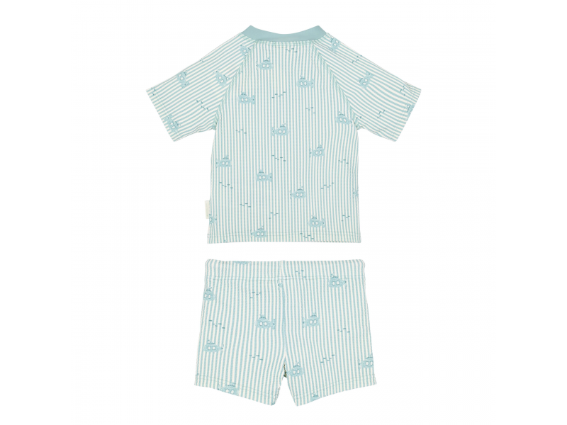 Plavky krátký rukáv 2-dílné Ocean Adventure vel. 74/80