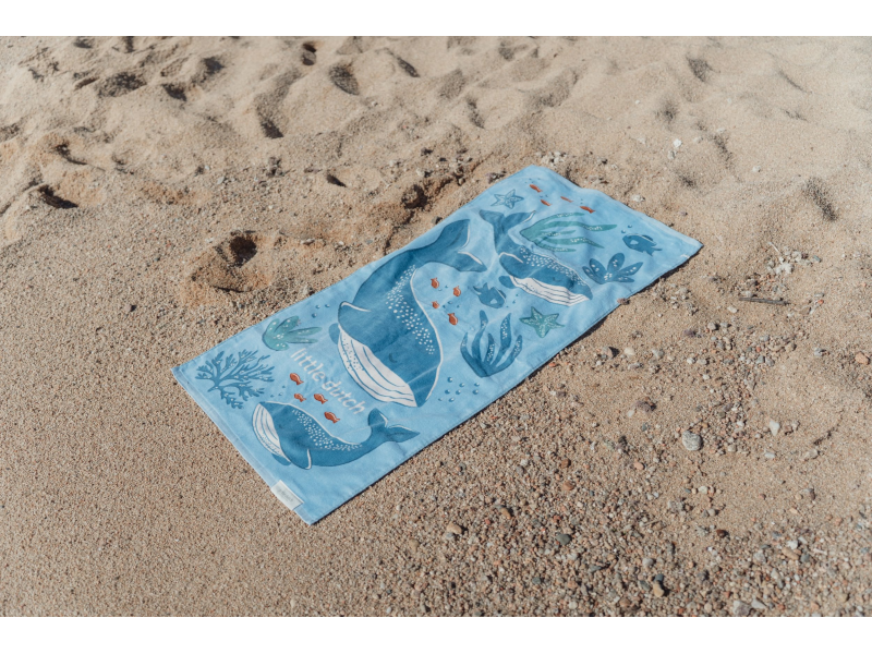 Plážová osuška  120x60 cm  Ocean World Blue