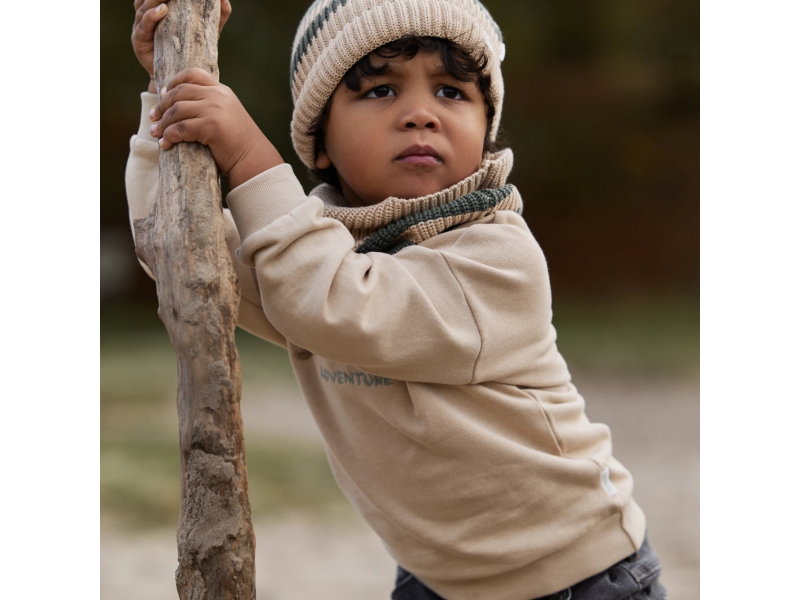 Mikina Warm Taupe vel. 80